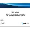 SAS Certified Base Programmer for SAS 9